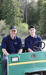 Picturesque nine hole golf course in Lanark Ontario, near Perth and Ottawa - tree lined fairways, meandering creek and challenging elevation changes